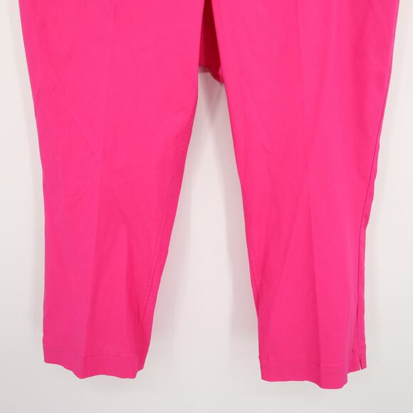 Slimsation by Multiples Capri Pants Fuchsia Pink Tummy Control Size 24W NWT - Picture 4 of 13